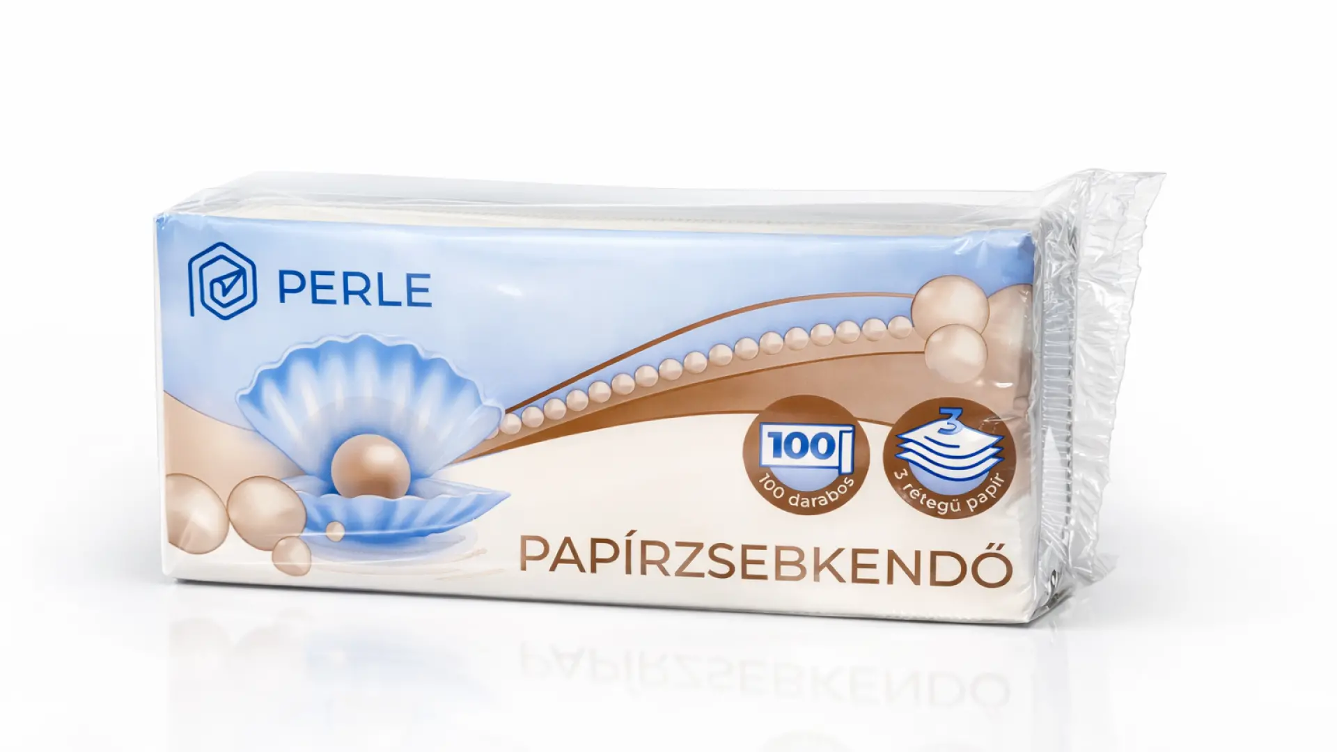 DP papír zsebkendő 3 rtg. cell., 100 db