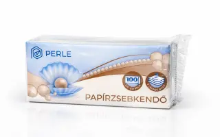 DP papír zsebkendő 3 rtg. cell., 100 db 1